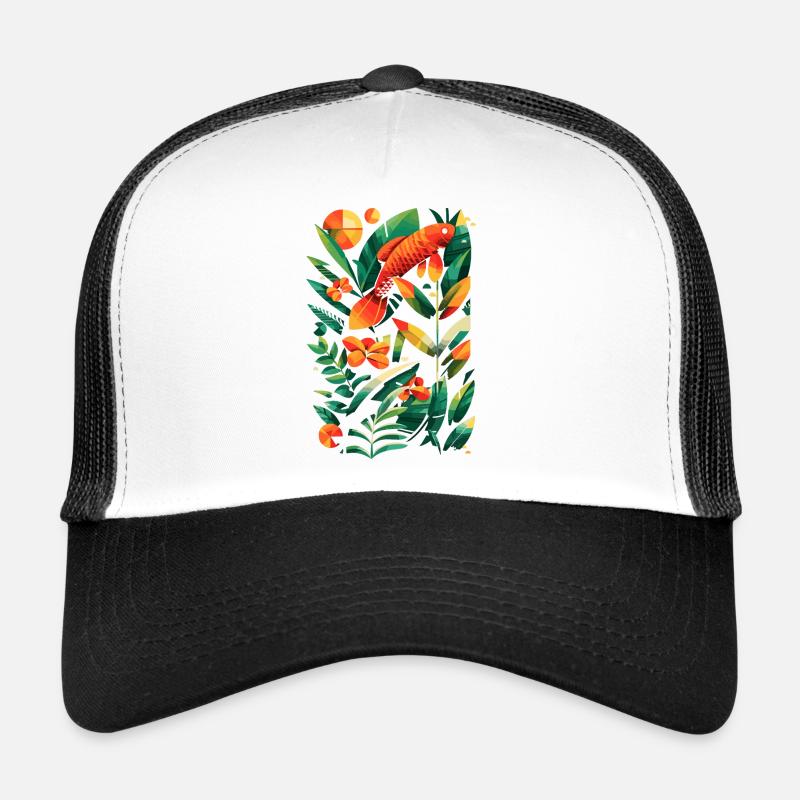Fishing Graph Trucker Cap