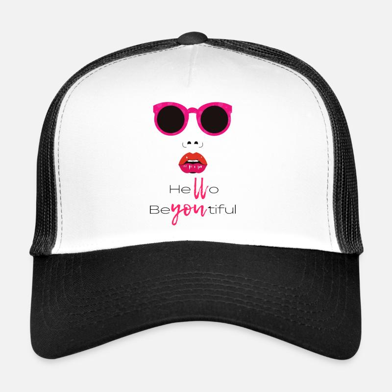 Hello BeYOUtiful Bold Art Trucker Cap
