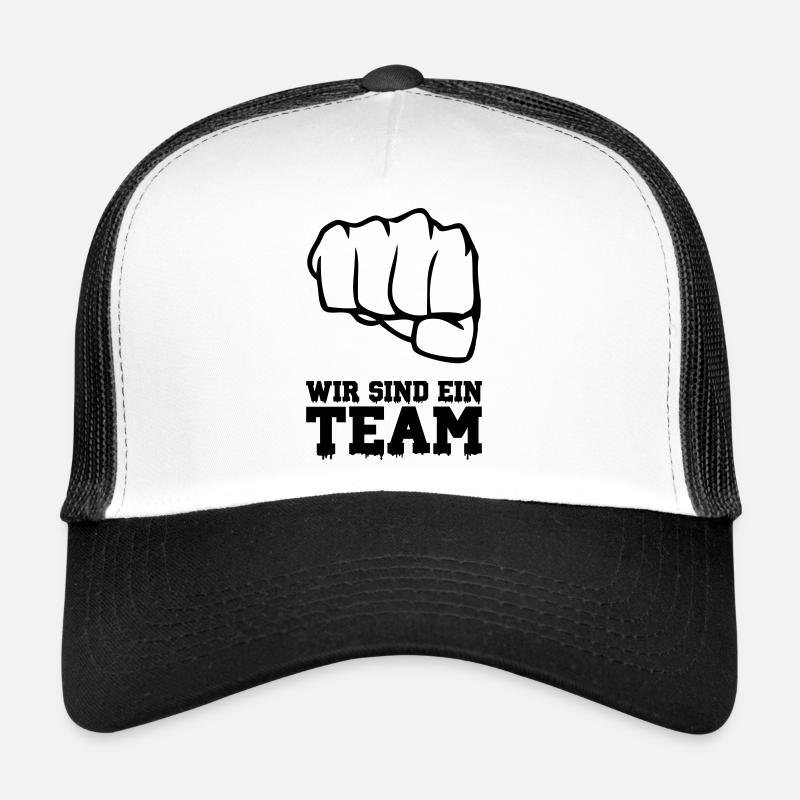 wir sind ein team Trucker Cap