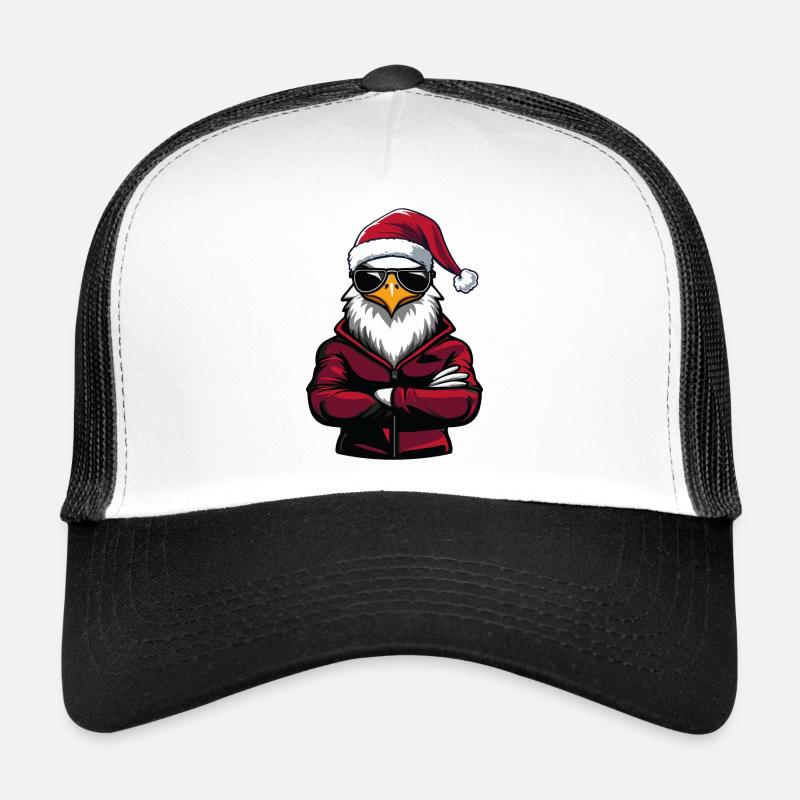 Eagle Santa Trucker Cap