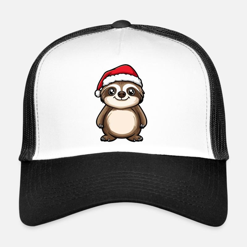 Chameleon Christmas - Trucker Cap - white/black