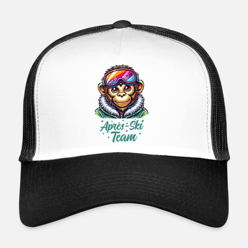 Lunettes de ski Monkey Casquette trucker 