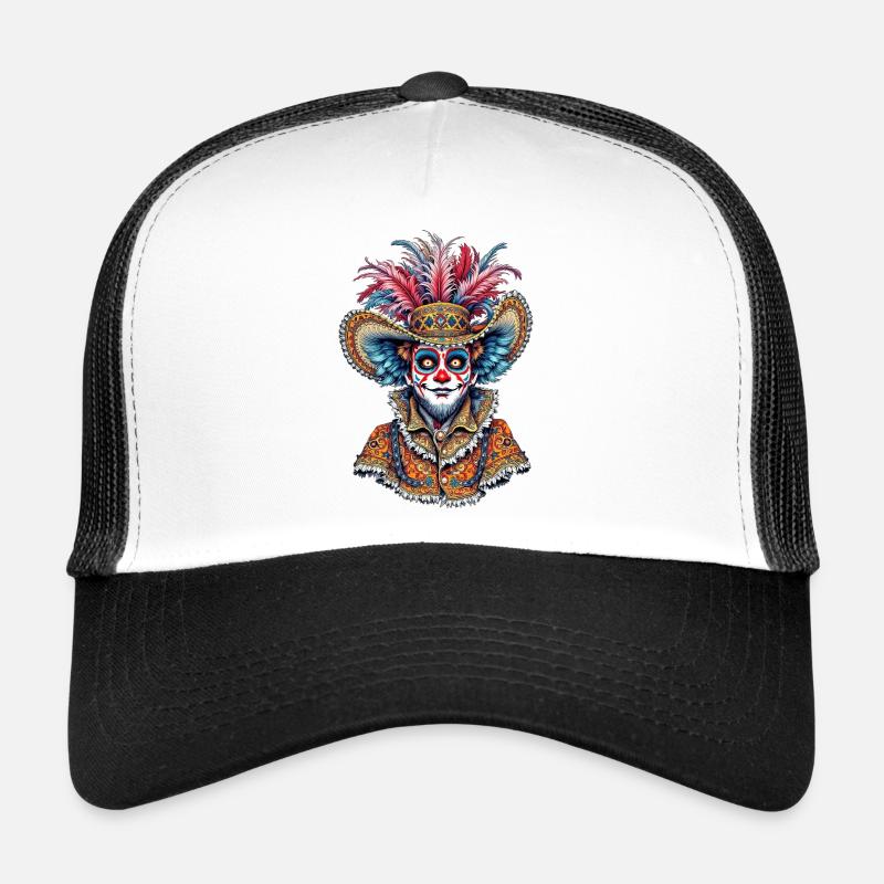 Dia de los Muertos Trucker Cap