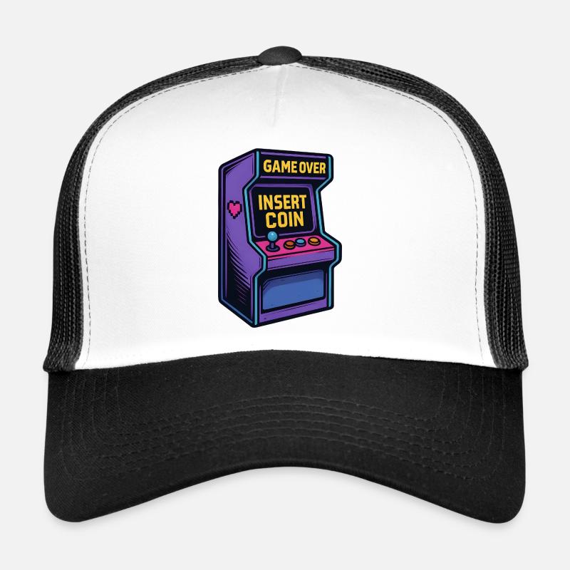 Insert Coin – Retro Arcade Vibes Trucker Cap