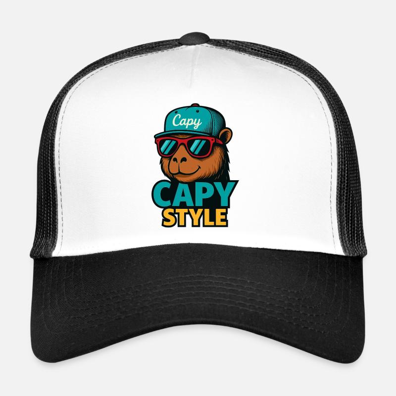 Graphique de casquette style capy Casquette trucker 