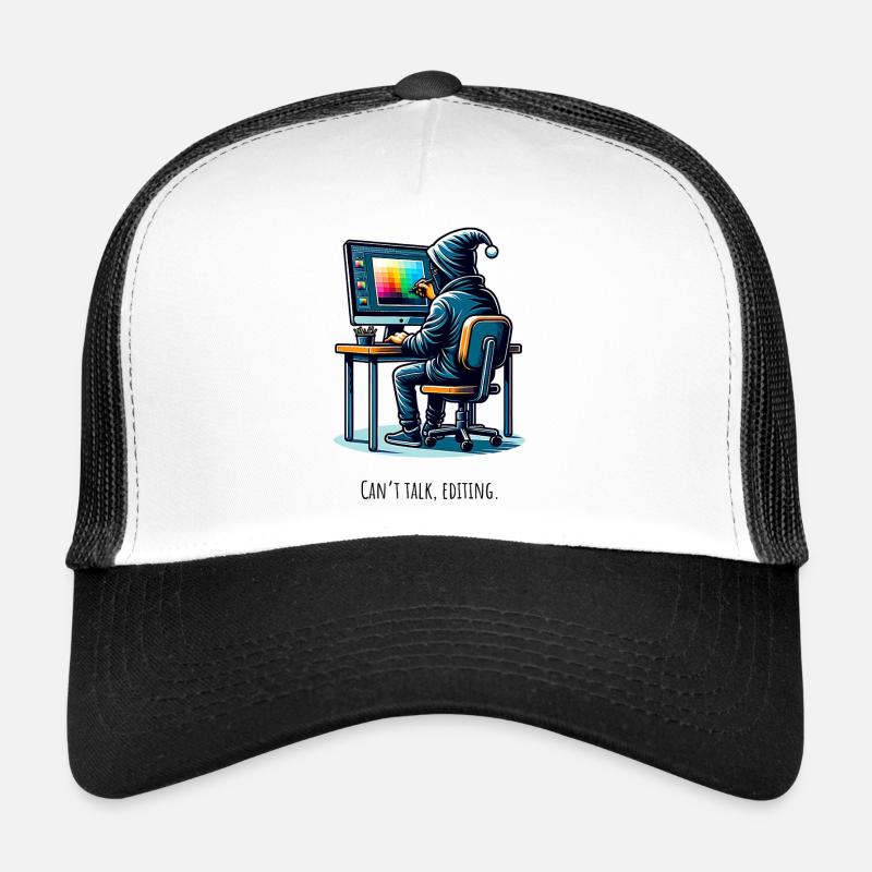 Editing Hacker - Kreativ im Tunnel Trucker Cap