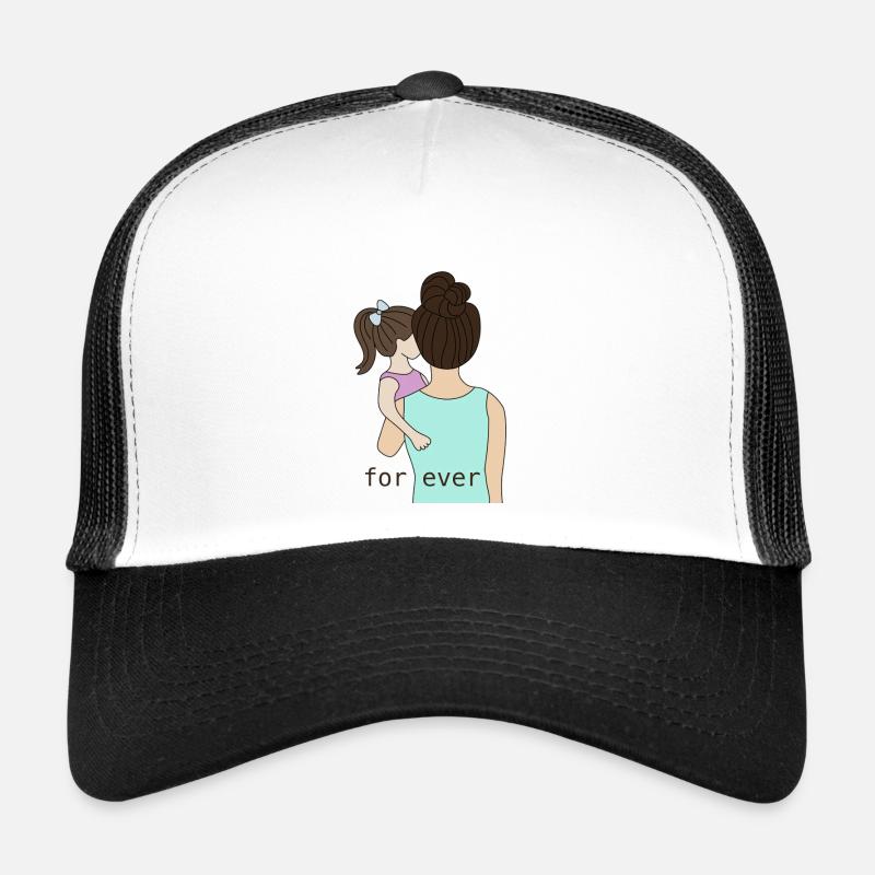 Forever Mom - Trucker Cap - white/black