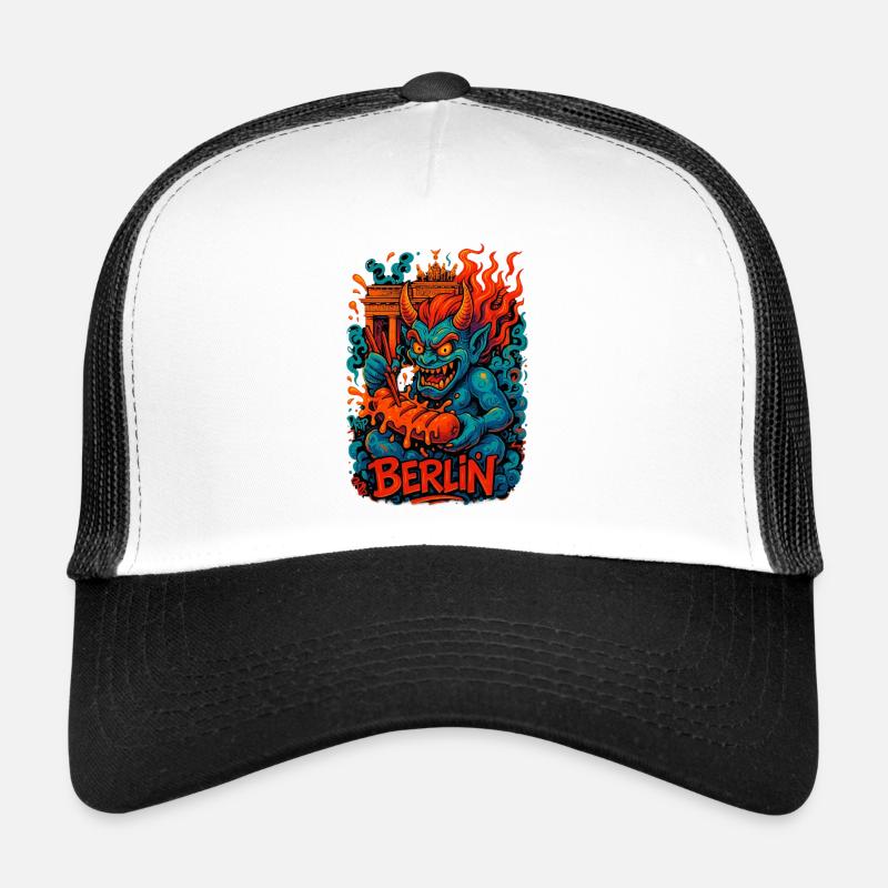 Berlin Oni – Currywurst Chaos Casquette trucker 