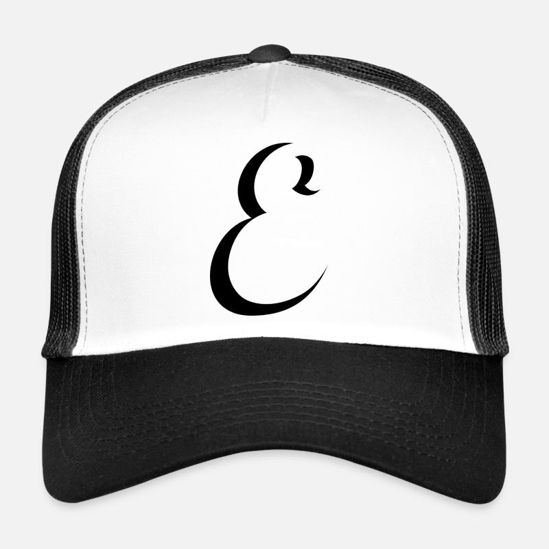 Letter E, name, the letter E Trucker Cap