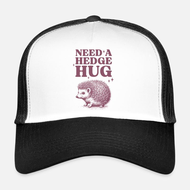 Motif de breloque hérisson Casquette trucker 