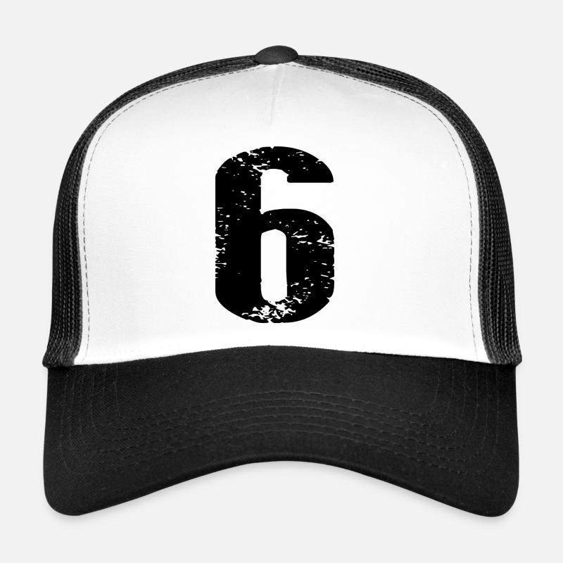Justaucorps à 6 chiffres Casquette trucker 