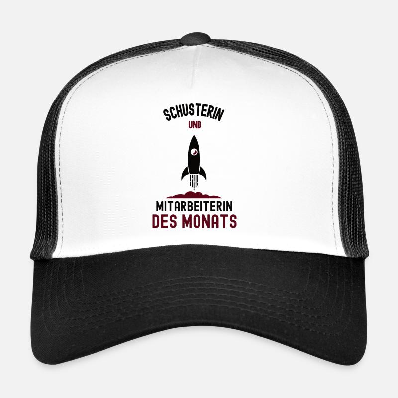 Employé du mois Schusterin Schuster Casquette trucker 