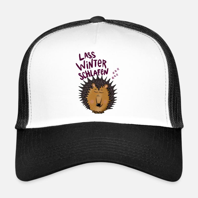 Hedgehogs in hibernation Trucker Cap