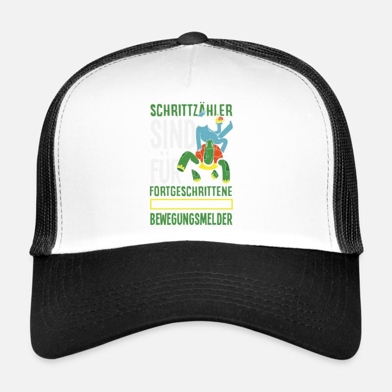 Pedometer? I use the motion detector Trucker Cap