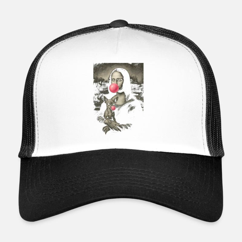 Mona Bulle Surréaliste Pop Casquette trucker 