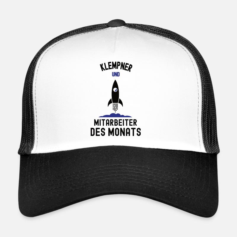 Mitarbeiter des Monats Klempner Bester Mann Danke Trucker Cap