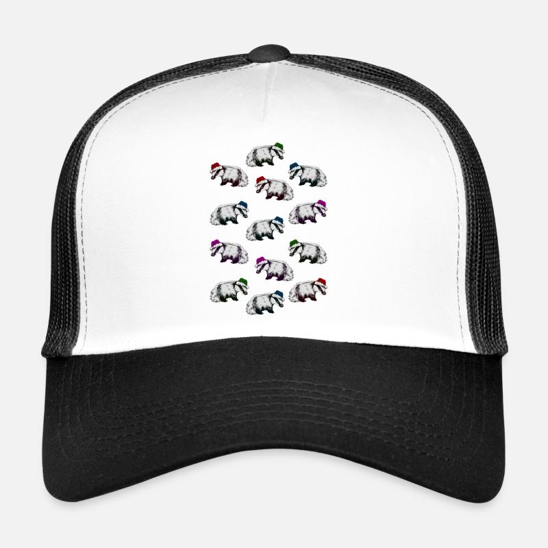 CHRISTMAS BADGERS Trucker Cap