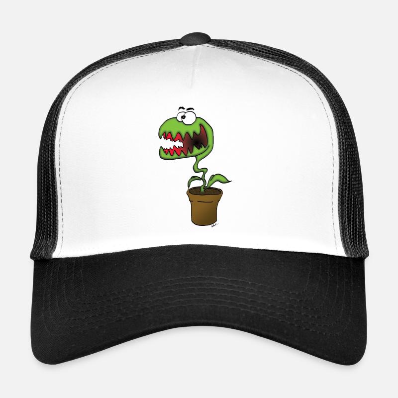 Potted Plant Monster Trucker Cap