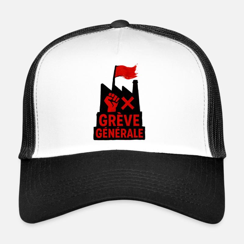 Grève générale - Syndicat Casquette trucker 