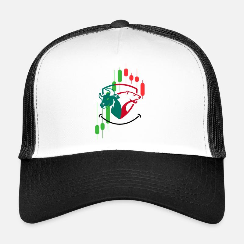 Bären- und Bullenmarkt Trucker Cap