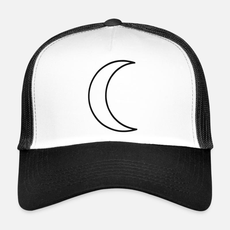 Silhouette de la Lune Casquette trucker 