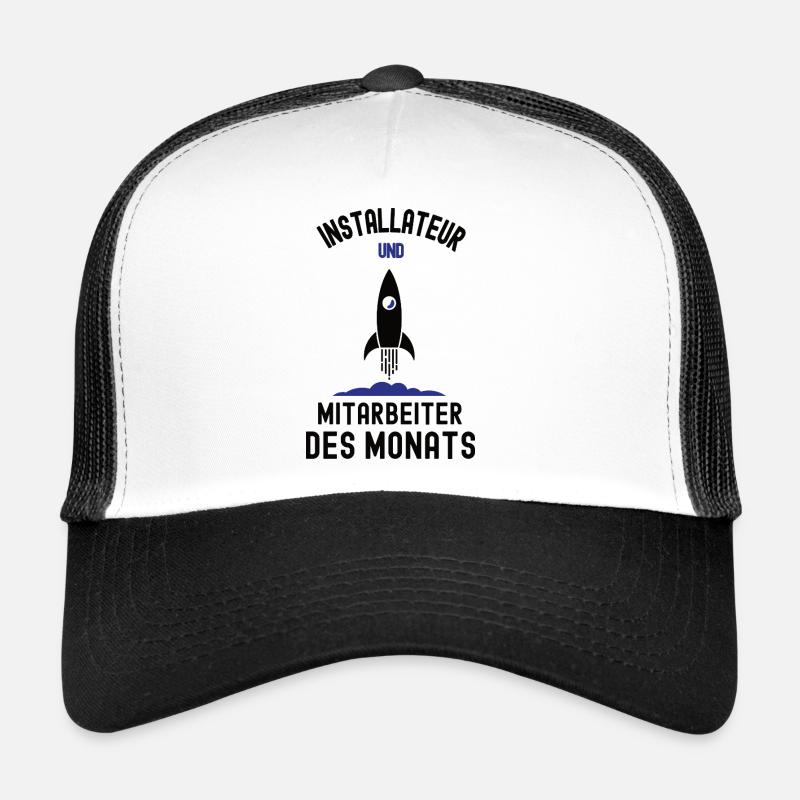 Employé du mois Installateur Garçon d’honneur Casquette trucker 