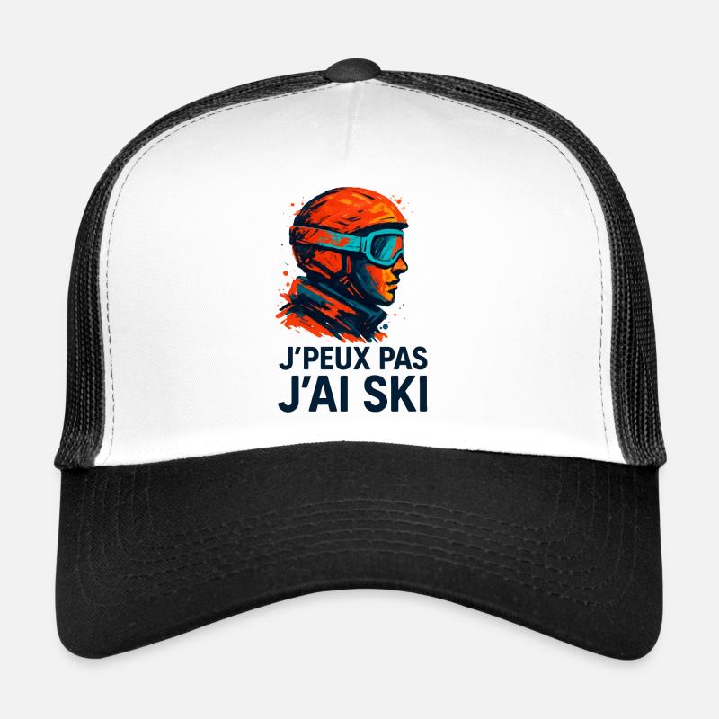 I can't I ski Trucker Cap