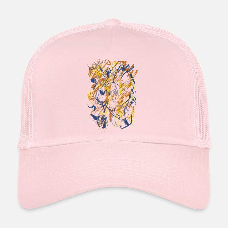 Abstract Trucker Cap