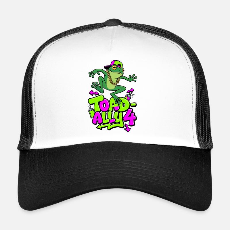 Toad-Ally 4 Crapaud Cool Casquette trucker 