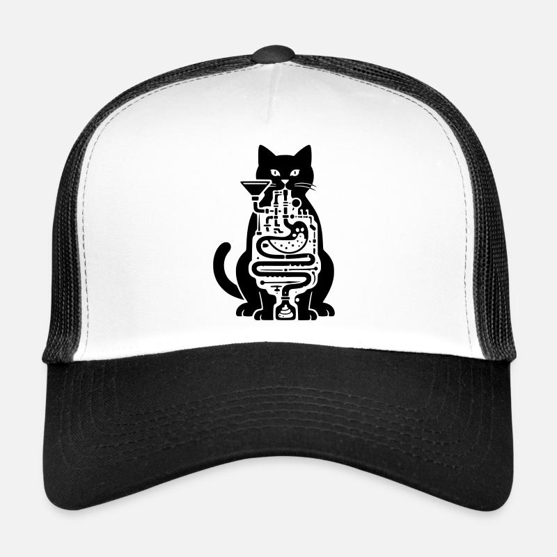 Digestion du chat Casquette trucker 