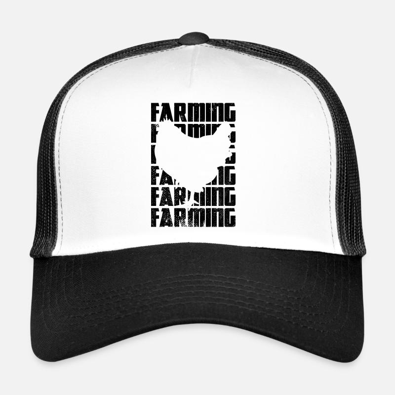 Élevage de poulets Casquette trucker 