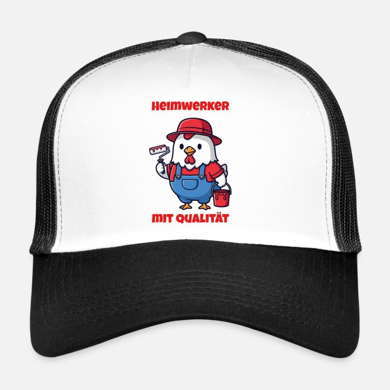 Amélioration de la maison avec qualité - Poulet drôle Casquette trucker 