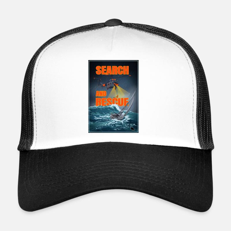 Search and Rescue Trucker Cap