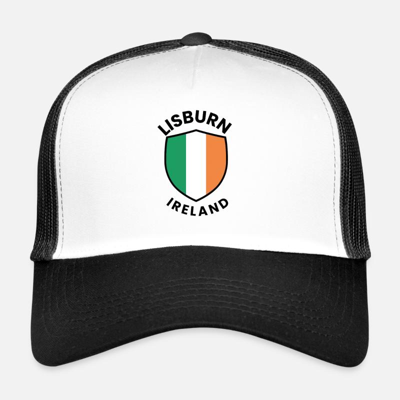 Lisburn-Flagge Irlands Schild Trucker Cap