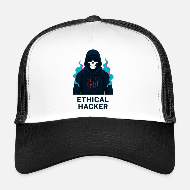Hacker Ethique - Cybersécurité Casquette trucker 