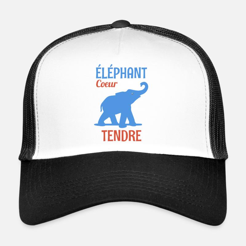 Tender Heart Elephant Trucker Cap