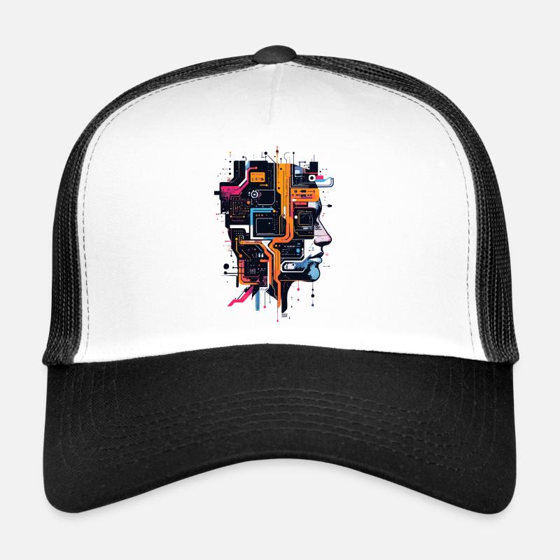 Chef du circuit Computer Board Chef IA Casquette trucker 