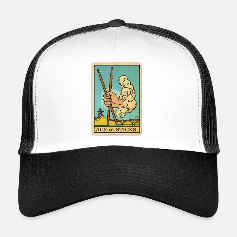 Air Drummers Tarot Trucker Cap