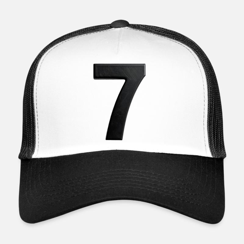 Minimaliste Numéro Sept Casquette trucker 