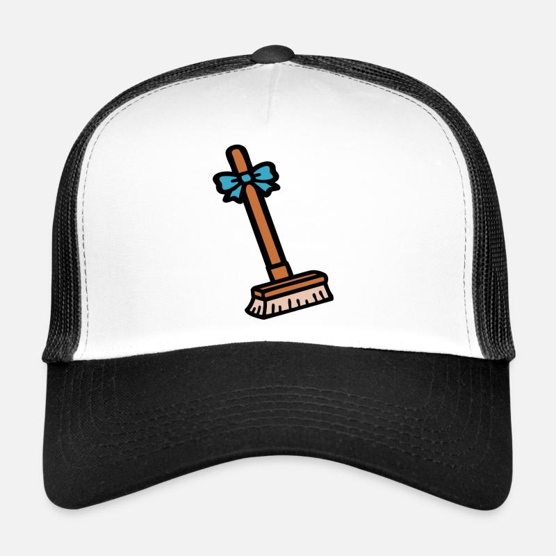 Broom Cleaning Day Trucker Cap