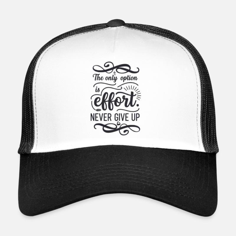 Never Give uP Casquette trucker 