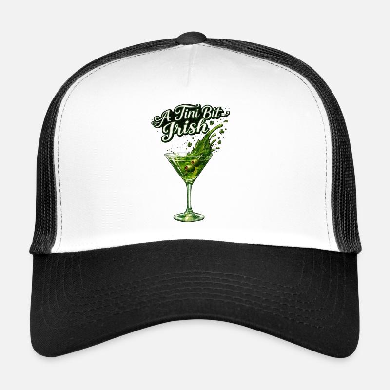 Un tout petit peu d’irlandais – St. Patrick’s rétro Casquette trucker 