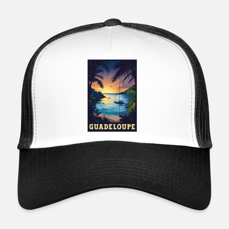 Découvrez la beauté insulaire de la Guadeloupe Casquette trucker 