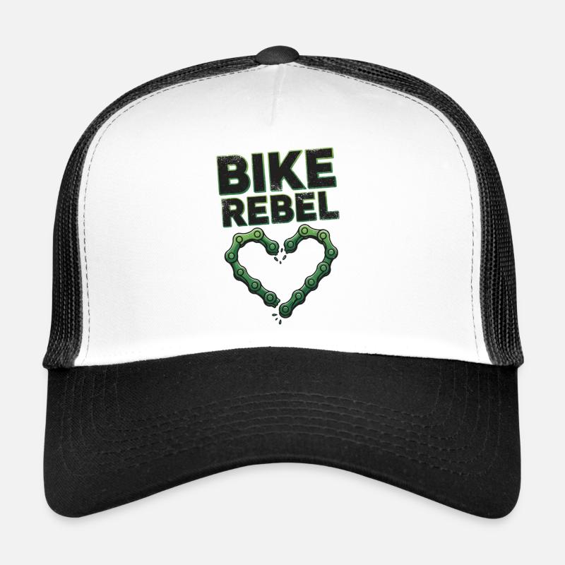 Fahrrad-Rebel-Herzkette Trucker Cap