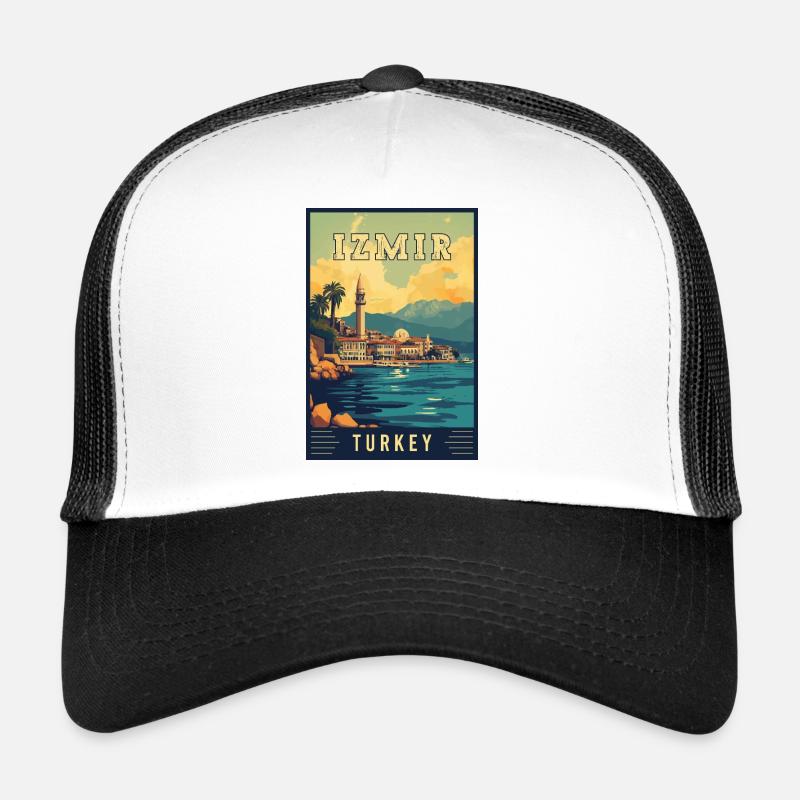 Découvrez la beauté d’Izmir en Turquie Casquette trucker 