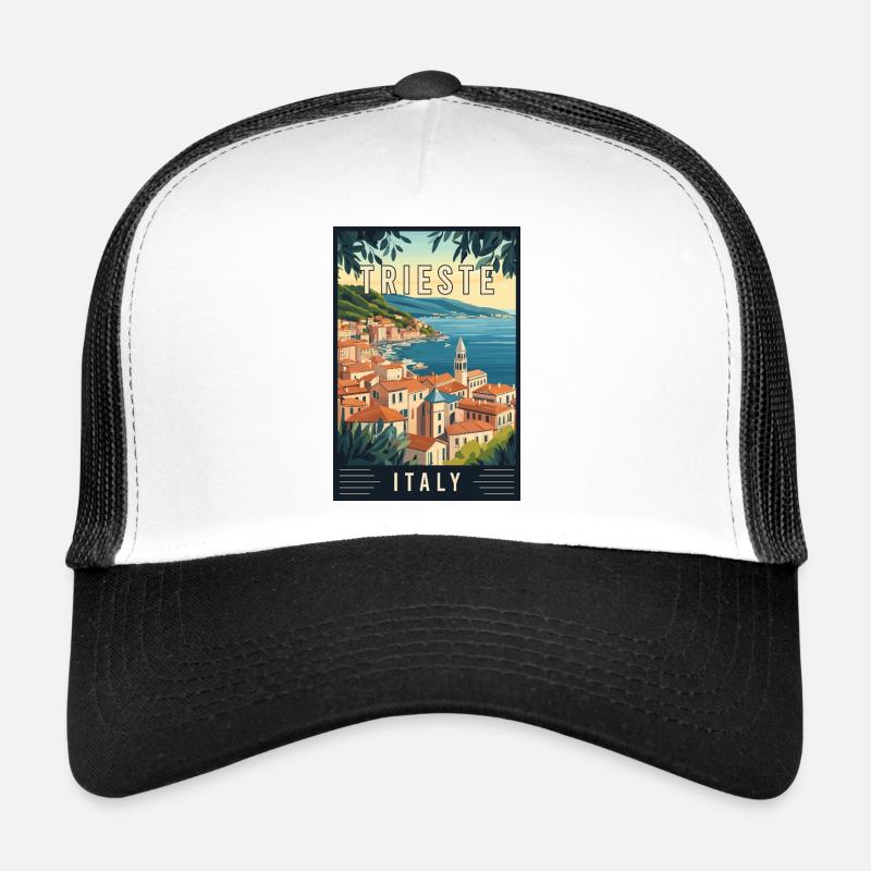 Experience the Adriatic Gem Trieste in Italy Trucker Cap
