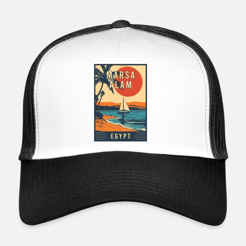 Explore Red Sea Paradise Marsa Alam in Egypt Trucker Cap