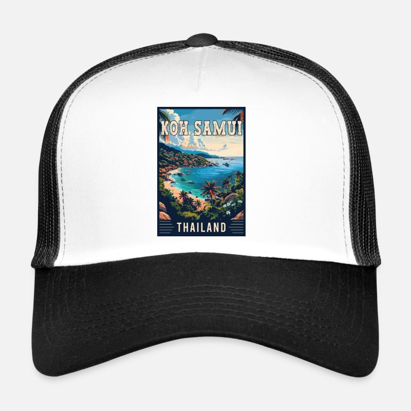 Entdecken Sie das Paradies in Koh Samui in Thailand Trucker Cap