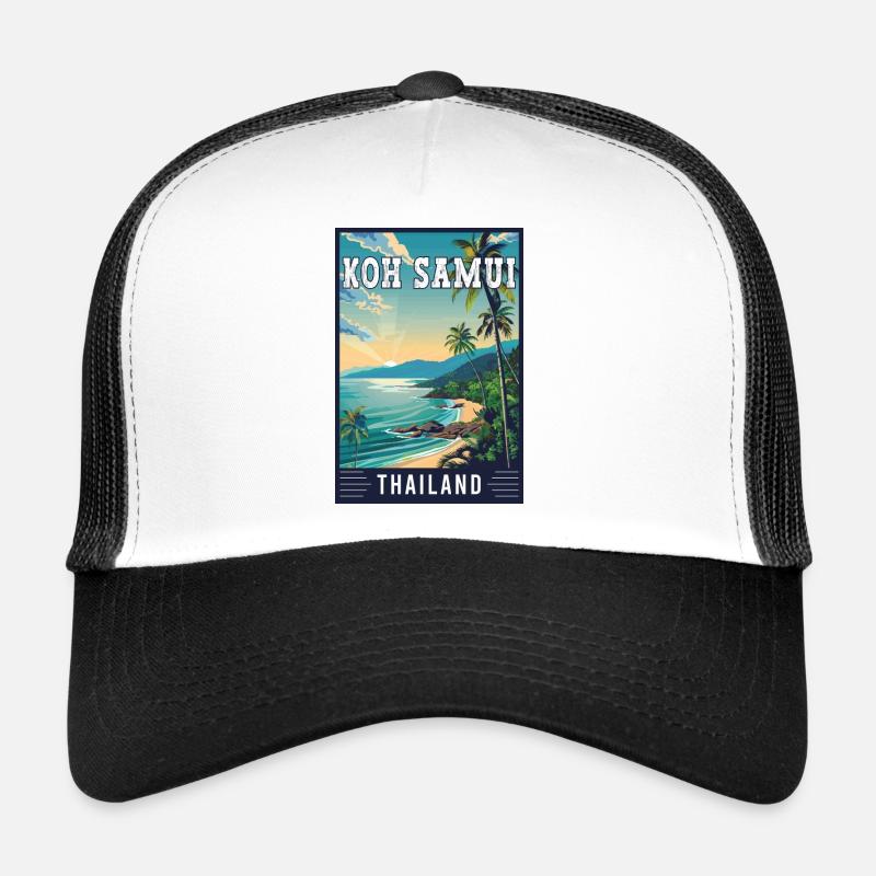 Experience Paradise in Koh Samui in Thailand Trucker Cap