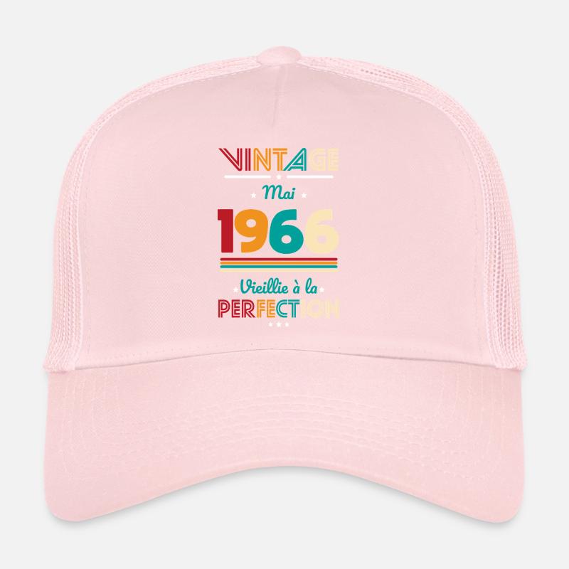 Anniversaire 60 ans - Vintage - Mai 1966 Casquette trucker 